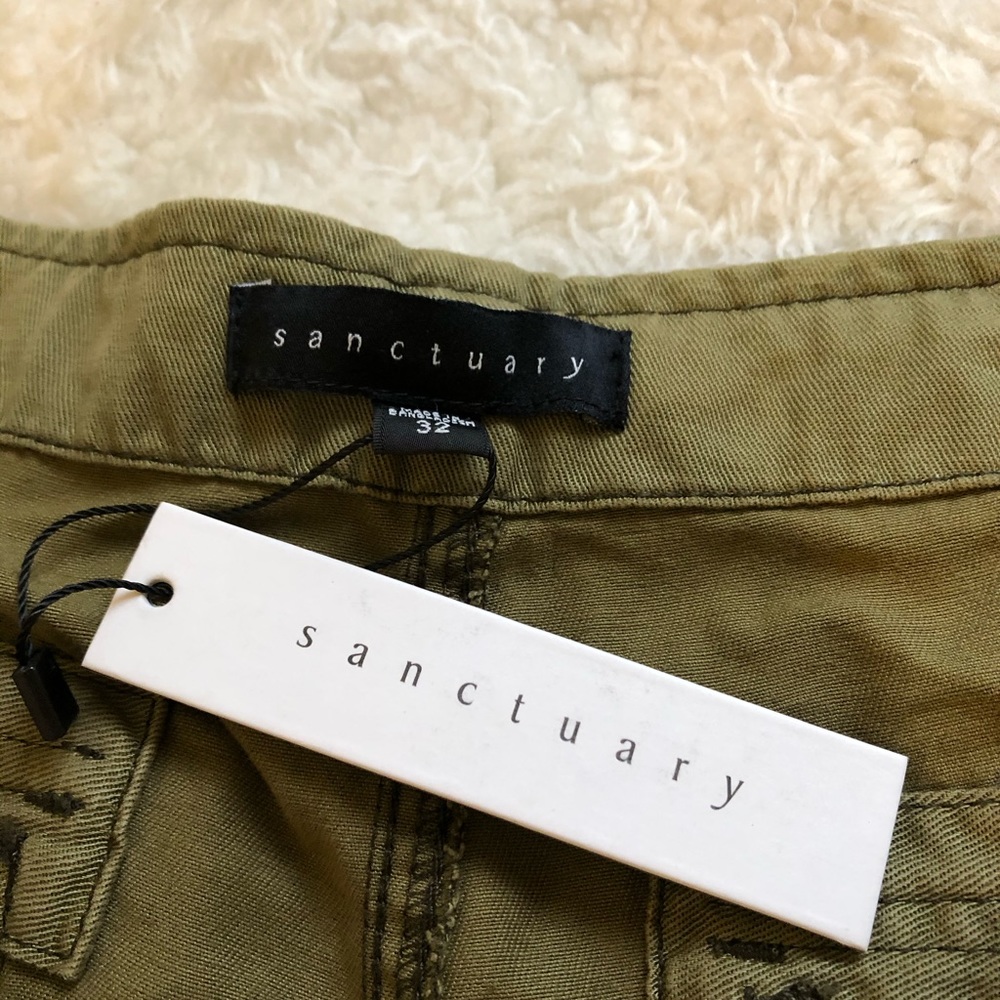 SANCTUARY Plus Size Palmaflouge Shorts, NWT, sz 32 - Picture 5 of 6